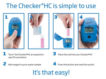 Hanna Checker®HC Phosphate colorimeter, ULR (PO4)